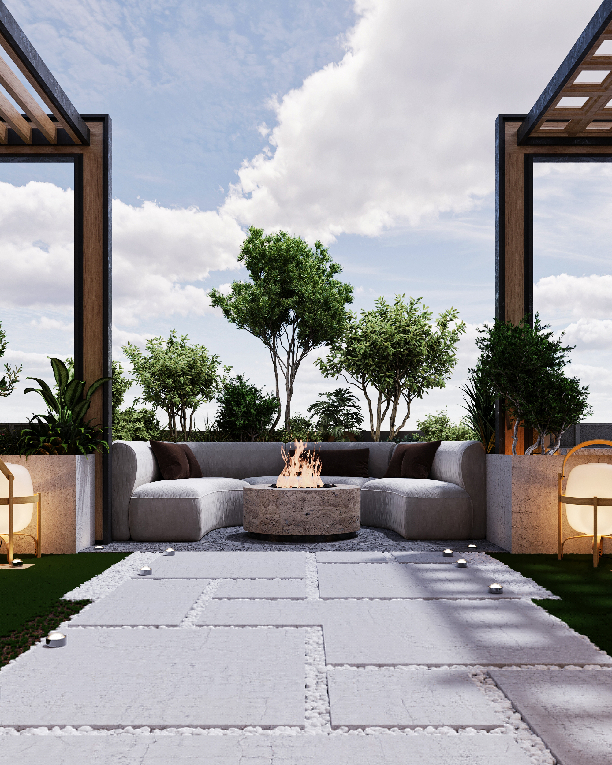 Villa Outdoor Area
